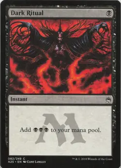 Dark Ritual C Masters 25 82 - LP MTG - Image 1
