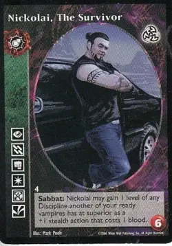 Nickolai, The Survivor x4 VTES JYHAD 3rd - Image 1