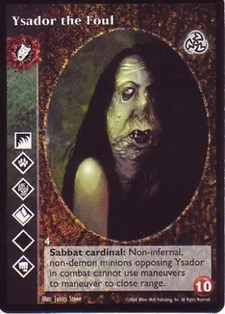 Ysador the Foul x4 VTES JYHAD 3rd - Image 1