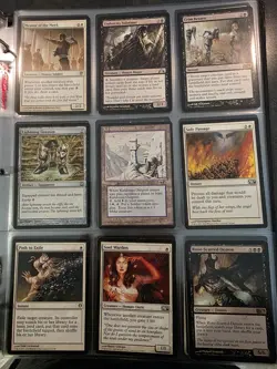 Magic The Gathering Card Lot - 101 card Black White Sacrifice Commander deck. LP - Image 3