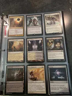 Magic The Gathering Card Lot - 101 card Black White Sacrifice Commander deck. LP - Image 5
