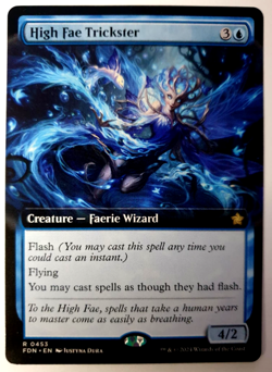 High Fae Trickster - Extended Rare - MTG Foundations - 0453 NM - Image 1