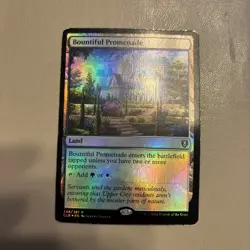 Magic The Gathering: Bountiful Promenade FOIL - Poor - Image 1