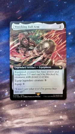 Wrecking Ball Arm - Extended Art (Foil) (FIC) - Image 1