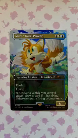 Secret Lair x Sonic: Miles "Tails" Prower (🌈Rainbow Foil) - Image 1
