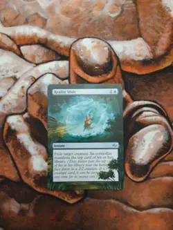 Magic the Gathering Reality Shift Hand Painted Unique Custom MTG Alter - Image 1