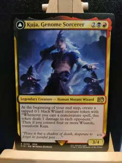 Kuja, Genome Sorcerer - Final Fantasy - Rare - NM (see pics) MTG - Image 1