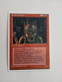 CARTA MAGIC MTG ITA 1995 RE DEI GOBLIN - Image 1