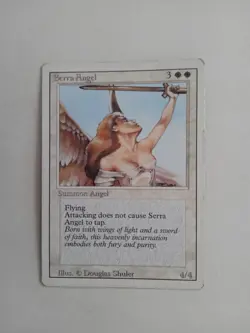 CARTA MAGIC MTG 1994 REVISED EDITION ENG SERRA ANGEL - Image 1