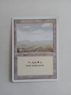 CARTA MAGIC MTG 1994 REVISED EDITION ENG PLAINS - Image 1