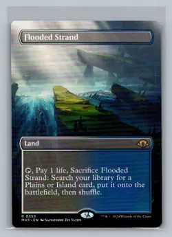 Flooded Strand (Extended Art) Modern Horizons 3 Regular - Image 1