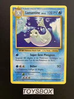 Carte Pokemon Lamantine 29/108 / Bloc XY Evolutions / TBE FR - Image 2