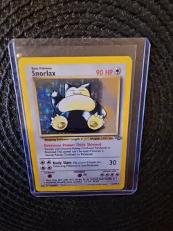 Pokemon TCG Snorlax Jungle Set #11/64 WOTC Vintage 1999 Holo Rare - Image 3