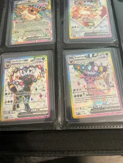 Pokemon TCG-Umbreon EX 176 & Sylveon EX 175 Prismatic Evolutions Promos - Image 2