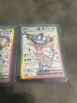 Pokemon TCG-Umbreon EX 176 & Sylveon EX 175 Prismatic Evolutions Promos - Image 4