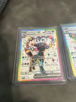 Pokemon TCG-Umbreon EX 176 & Sylveon EX 175 Prismatic Evolutions Promos - Image 5