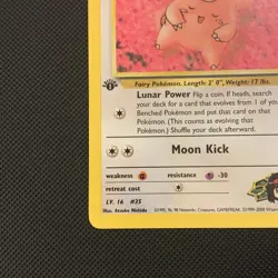 Erika's Clefairy 40/132 Gym Challenge 1st Edition Pokemon NM - Image 2