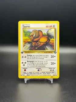 POKEMON JUNGLE 1ST EDITION #47 TAUROS REGULAR UNCOMMON - NM - Image 1