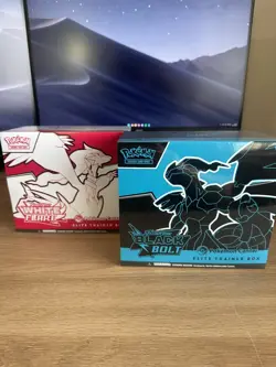 Pokemon Black Bolt And White Flare Pokemon Center Elite Trainer Box PKC ETB - Image 1