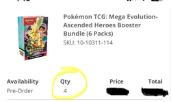 PRESALE POKEMON MEGA EVOLUTION ASCENDED HEROES Booster Bundle CONFIRMED PREORDER - Image 2