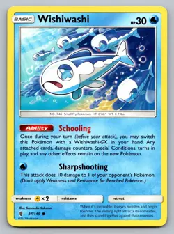 Pokemon TCG SM - Guardians Rising Wishiwashi 37/145 - Image 1