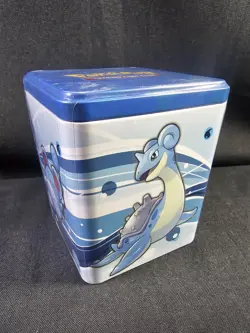 Pokemon TCG 2022 Water Type Stacking Collector Tin - NEW & SEALED - Image 1