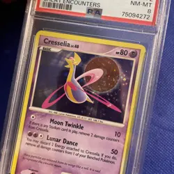 Pokemon PSA 8 Cresselia 2/106 DP Great Encounters Holofoil Rare 2008 - Image 3