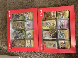 Set Of 2 Sam’s Club Pokemon Scarlet And Violet 151 Mini Tin 4 Pack - Image 1