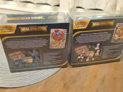 POKEMON MEGA EVOLUTION ETB LOT X2 GARDEVOIR LUCARIO BOOSTER PACKS PROMO SEALED - Image 2