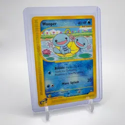 Wooper 117/147 Aquapolis Regular E-Reader Pokemon TCG Non-Holo - LP/NM - Image 1