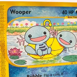 Wooper 117/147 Aquapolis Regular E-Reader Pokemon TCG Non-Holo - LP/NM - Image 4