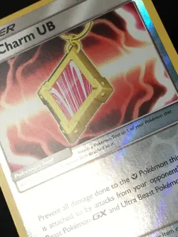 Pokemon TCG Fairy Charm UB 142/181 Sm-Team Up Reverse Holo NM - Image 2
