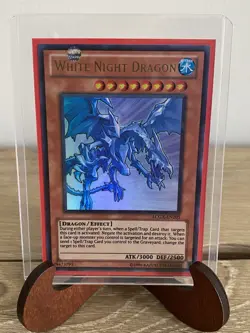 White Night Dragon LCGX-EN205 Ultra Rare - Yugioh TCG - LP - Image 2