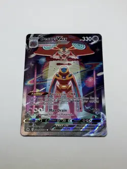 Pokemon Card TCG Deoxys VMAX GG45/GG70 Crown Zenith: Galarian Gallery Holo NM/M - Image 1