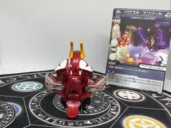 Bakugan Pyrus Flare Dragaon Bakutech & Card MG Japan Import Rare - Image 3