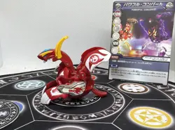Bakugan Pyrus Flare Dragaon Bakutech & Card MG Japan Import Rare - Image 4
