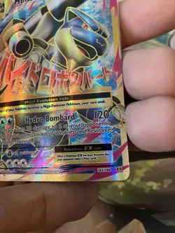 Pokemon Mega M Blastoise EX Full Art Ultra Rare Holo Card 102/108 XY Evolutions - Image 4