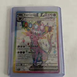 Espeon ex SVP175 Sv: Scarlet & Violet Promo Cards Holo for sale online - Image 1