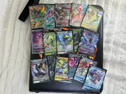 Pokemon Card Rare Binder Collection 300+ Cards Bundle Lot Holos Full Art - Image 2