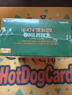 One Piece Card Game OP-12 Legacy of the Master Booster Box Factory Sealed - Image 4