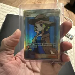 Lady SV86/SV94 - Hidden Fates Full ART Trainer Pokemon Card NM+ 🔥 - Image 1