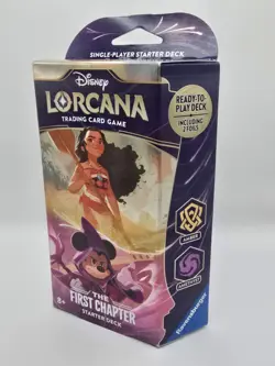 Disney Lorcana The First Chapter Starter Deck Amber and Amethyst - 60 Card - Image 1