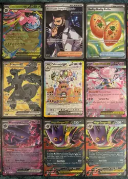 POKEMON MEGA EVOLUTIONS FULL ART ZEKROM MEGA CHARIZARD EX GENGAR 21 CARD LOT WOW - Image 3