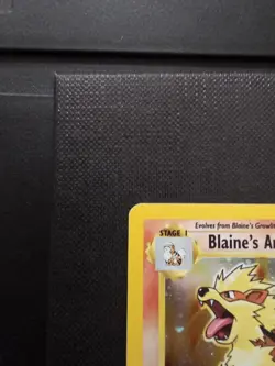 Pokemon TCG Gym Challenge Blaine's Arcanine Holo Rare Card 1/132 - Image 5