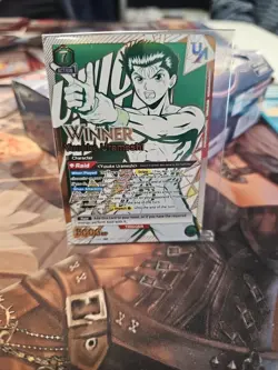 Union Arena (Sealed) Yusuke Urameshi Rare Battle Winner Card Yu Yu Hakusho - Image 1