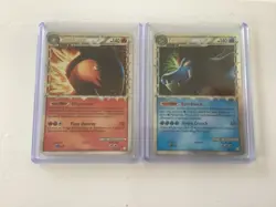 Pokemon TCG LOT: Feraligatr/Typhlosion Prime Holo Ultra Rare Cards 108&110/123 - Image 1