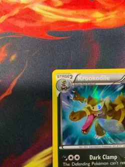 Krookodile Holo Shiny Secret Rare Card 127/124 Dragons Exalted - Image 3