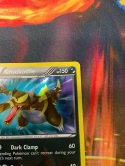 Krookodile Holo Shiny Secret Rare Card 127/124 Dragons Exalted - Image 4