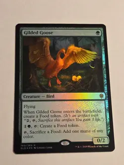 Gilded Goose FOIL X1 ELD MTG Throne Of Eldraine - Image 1