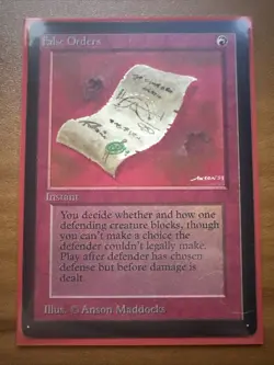 False Orders Limited Edition - Beta Edition Regular for sale online - Image 1